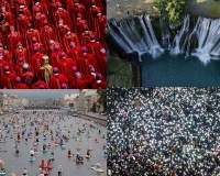 Những khoảnh khắc ấn tượng trên thế giới nhìn từ trên cao