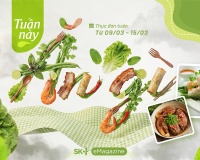 Ăn ngon suốt tuần với thực đơn hấp dẫn, độc đáo 