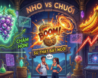 Nho và chuối: Loại nào khiến đường huyết tăng nhanh hơn?