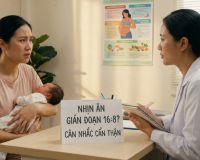 Nhịn ăn gián đoạn 16/8 khi cho con bú: Lợi ít hại nhiều mẹ cần biết  