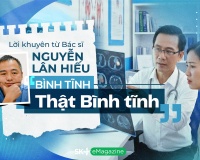 Lời khuyên từ Bác sĩ Nguyễn Lân Hiếu: Bình tĩnh – Thật Bình tĩnh