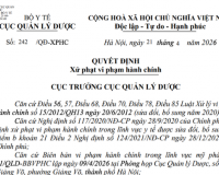 Vi phạm hồ sơ pháp lý, Công ty thương mại dịch vụ BB Việt Nam bị phạt 75 triệu đồng
