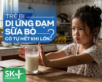 Podcast: Trẻ bị dị ứng đạm sữa bò có tự hết khi lớn?