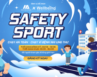 Safety Sport: Giải chạy trực tuyến vì bệnh nhi ung thư