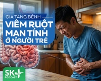Podcast: Gia tăng bệnh viêm ruột mạn tính ở người trẻ