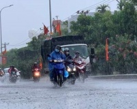 Nhiều nơi trên cả nước có mưa to trong đêm nay
