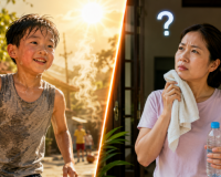 Nắng nóng, có nên tắm nhiều lần để hạ nhiệt cho trẻ?
