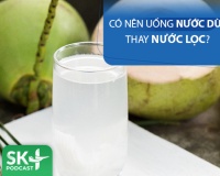 Podcast: Nắng nóng, có nên uống nước dừa thay nước lọc?