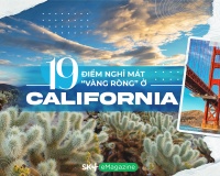 19 điểm nghỉ mát “vàng ròng” ở California