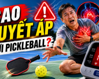 Người tăng huyết áp cần thận trọng khi chơi pickleball