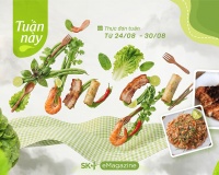 Thực đơn tuần ngon miệng cho cả nhà khỏe mạnh