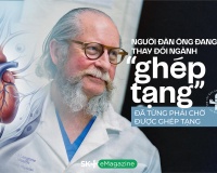 Người đàn ông đang thay đổi ngành “ghép tạng” đã từng phải chờ được ghép tạng 