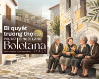 Bí quyết trường thọ của phụ nữ ở ngôi làng Bolotana, Italy