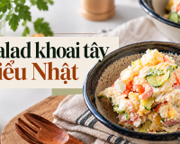 Trổ tài làm salad khoai tây kiểu Nhật béo bùi, lạ miệng