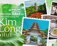 Theo chân 'Quán nhà Haha' khám phá vùng đất Kim Long, Huế