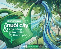 Ứng dụng “nuôi cây” & khả năng giảm nhiệt độ thành phố