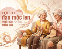 Lợi ích của đan móc len với sức khỏe não bộ