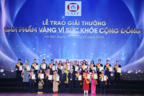 Danh sách sản phẩm đạt giải tại Lễ trao giải Sản phẩm Vàng vì Sức khoẻ cộng đồng năm 2025