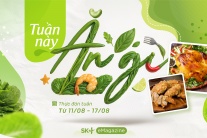 Thực đơn cả tuần hấp dẫn chiều lòng cả gia đình