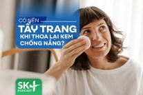 Podcast: Có nên tẩy trang khi thoa lại kem chống nắng?