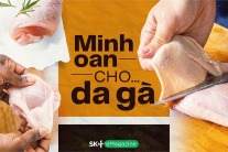Minh oan cho… da gà