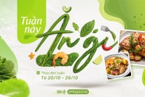 Thực đơn tuần mới tròn vị thơm ngon