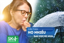 Podcast: Bị ho nhiều sau khi đi mưa phải làm sao?