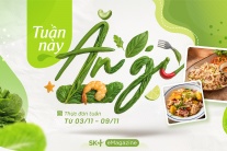 Gợi ý thực đơn cả tuần: Ăn ngon, đủ chất, không trùng món