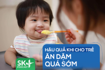 Podcast: Hậu quả khi cho trẻ ăn dặm quá sớm