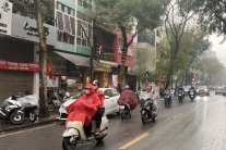 Miền Bắc mưa rải rác, nồm ẩm hết tuần này