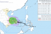 Đất liền nắng, trên biển dông bão