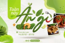 Thực đơn tuần ngon miệng cho cả nhà khỏe