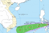 Áp thấp nhiệt đới gần biển Đông, Bắc Bộ đêm và sáng trời rét