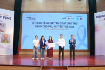  “Chạm sẻ chia, Trao hy vọng 2025”: Hỗ trợ phụ nữ tầm soát ung thư