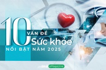 10 vấn đề sức khỏe nổi bật năm 2025