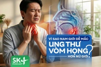 Podcast: Vì sao nam giới dễ mắc ung thư vòm họng hơn nữ giới?