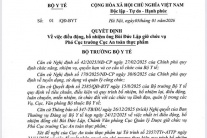 Bộ Y tế điều động, bổ nhiệm Phó Cục trưởng Cục An toàn thực phẩm