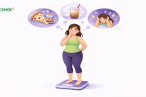 Infographic - 6 thói quen góp phần gây tăng cân