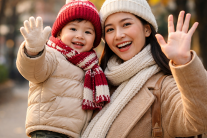 Bảo vệ sức khỏe trẻ em trong thời tiết lạnh ẩm