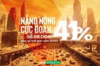 Nắng nóng cực đoan sẽ đe dọa 41% dân số thế giới năm 2050
