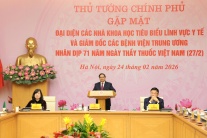 Thủ tướng: Đầu tư cho y tế là đầu tư cho tương lai sức khỏe dân tộc