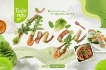 Ăn ngon suốt tuần với thực đơn hấp dẫn, độc đáo 