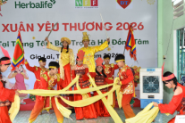“Xuân Yêu Thương” 2026 đến với trẻ em và người cao tuổi tại Casa Herbalife