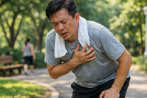 Hở van 3 lá 2/4, đi bộ bị mệt, tim đập nhanh có sao không?