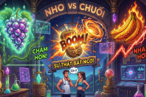 Nho và chuối: Loại nào khiến đường huyết tăng nhanh hơn?