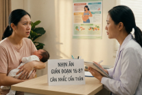 Nhịn ăn gián đoạn 16/8 khi cho con bú: Lợi ít hại nhiều mẹ cần biết  