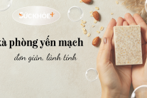 Infographic: Cách làm xà phòng yến mạch đơn giản tại nhà