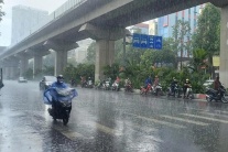 Vùng mưa mở rộng do không khí lạnh cuối mùa