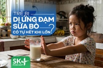 Podcast: Trẻ bị dị ứng đạm sữa bò có tự hết khi lớn?