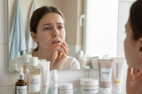 Chăm sóc làn da quá mức khiến da nổi mẩn đỏ quanh miệng
